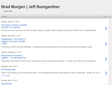 Tablet Screenshot of bradmurgen.com